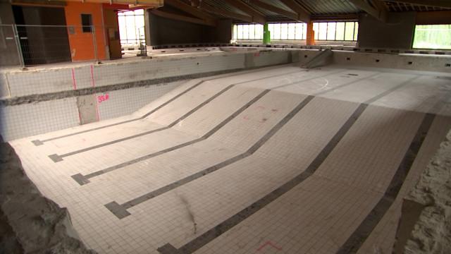 La piscine de Huy en pleine transformation