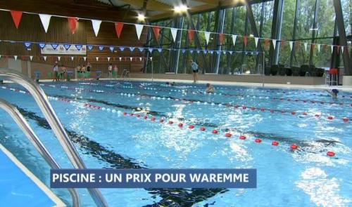 La rénovation de la piscine de Waremme primée à Barcelone
