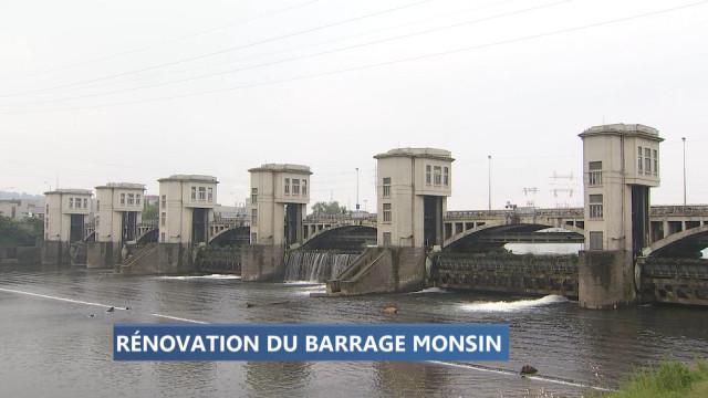 La rénovation du barrage de l'Ile Monsin débute lundi 