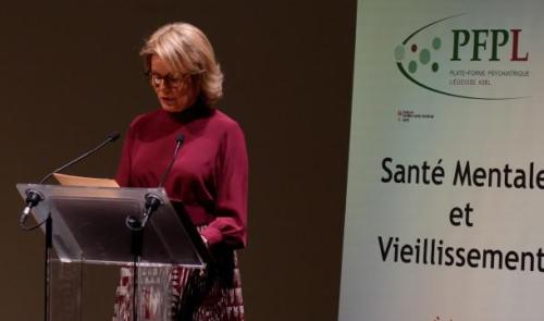 La santé mentale des seniors: un enjeu sociétal pour la Reine Mathilde 
