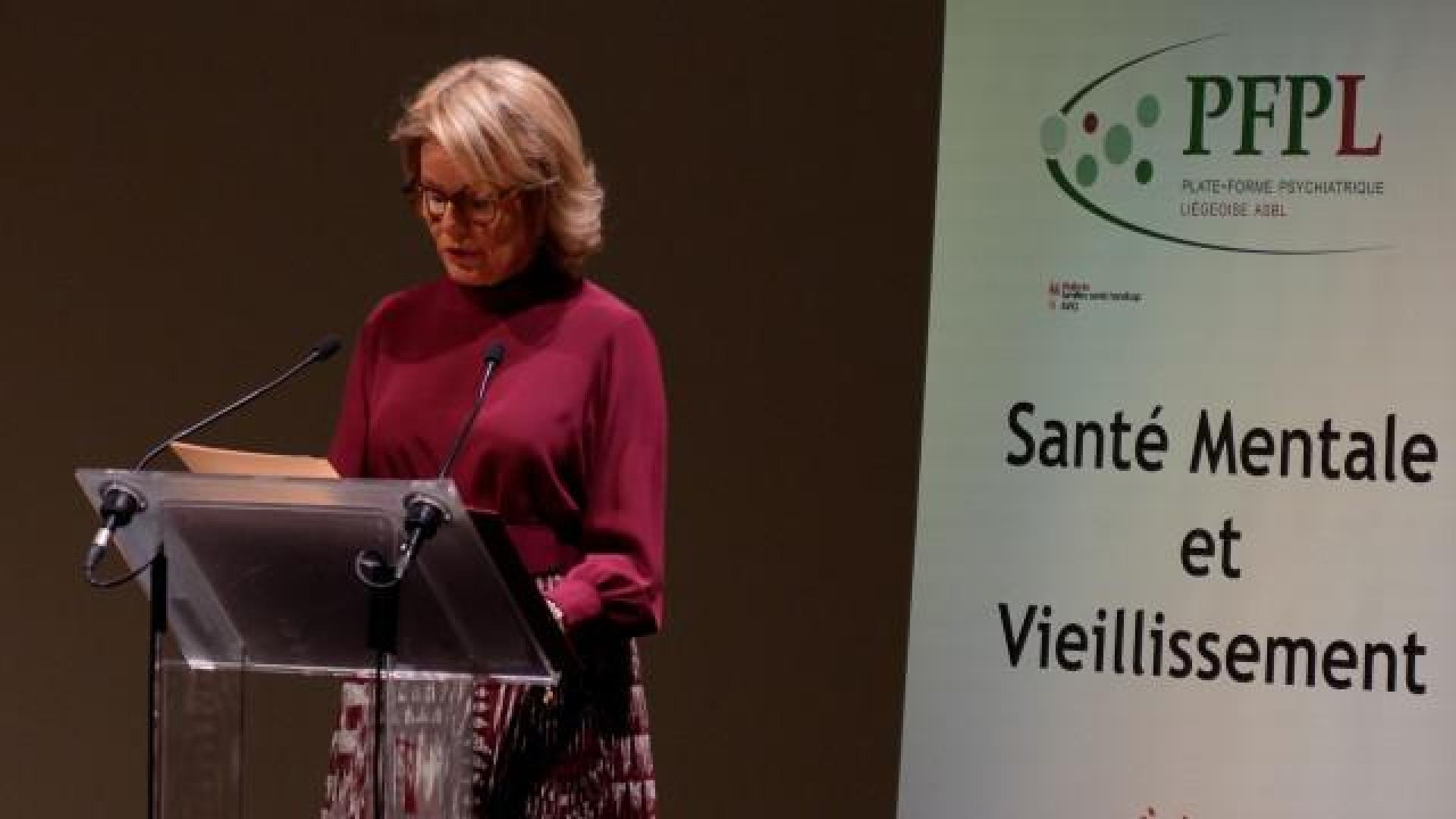 La santé mentale des seniors: un enjeu sociétal pour la Reine Mathilde 