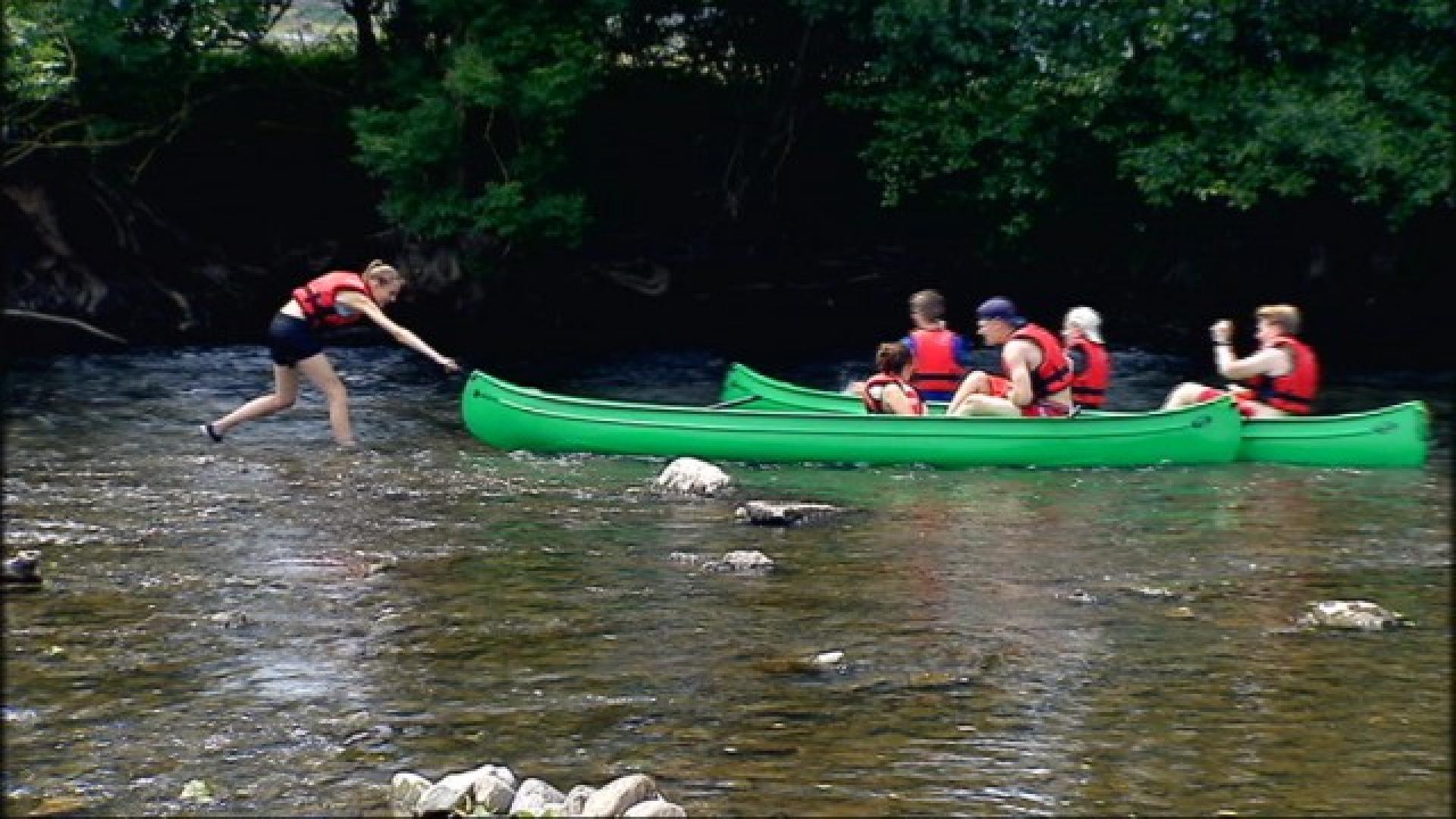 La sècheresse met en danger l'activité de location de kayaks