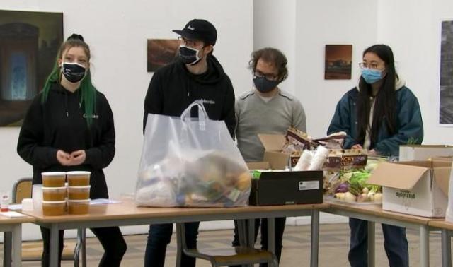 La solidarité s'organise au sein de l'école supérieure des arts de la ville de Liège