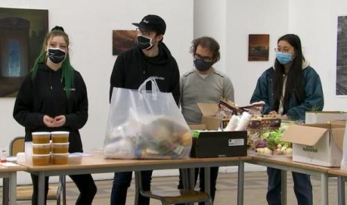 La solidarité s'organise au sein de l'école supérieure des arts de la ville de Liège
