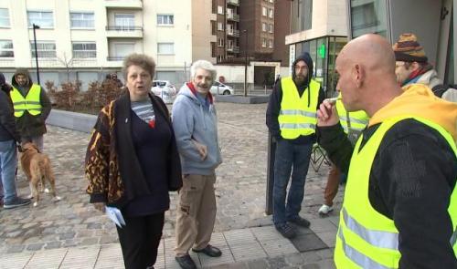 La Tour des Finances bloquée par les "Gilets Jaunes"