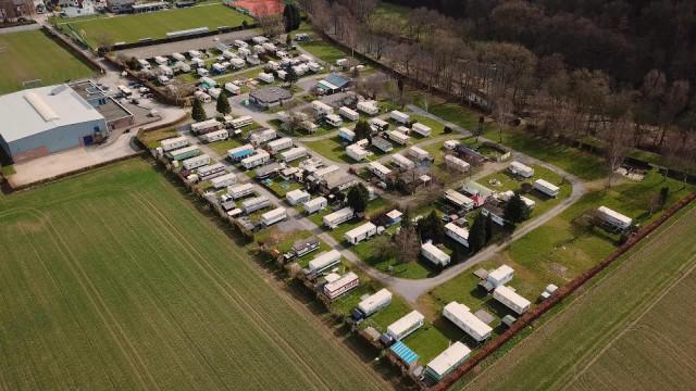Le camping de Hamoir, désormais vide ! 