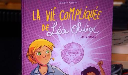 Le dessinateur Ludo Borecki signe la BD "La vie compliquée de Léa Olivier" 