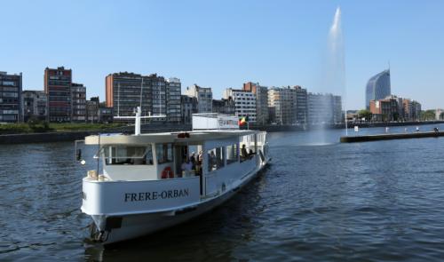 Le Frère Orban, nouvelle navette fluviale sur la Meuse à Liège