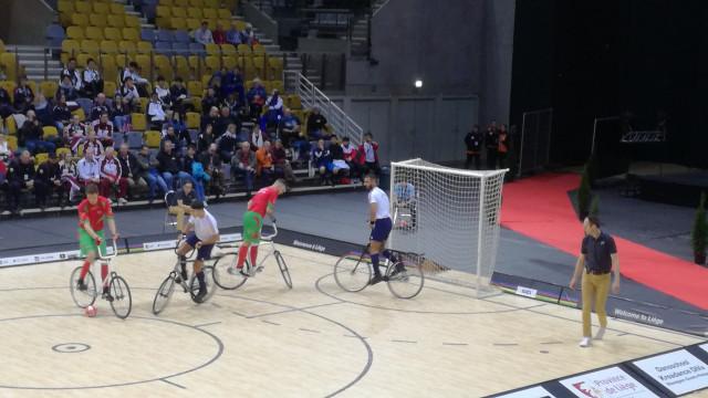 Le gratin du cycle-ball et du cyclisme artistique à Liège 