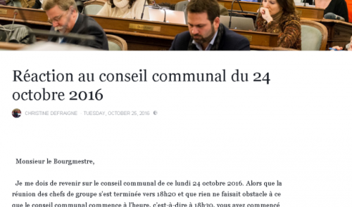 Le MR liégeois remonté après le conseil communal liégeois 