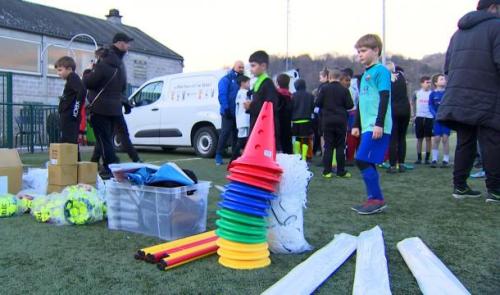 Le Panathlon Wallonie-Bruxelles offre du matériel au FC Trooz