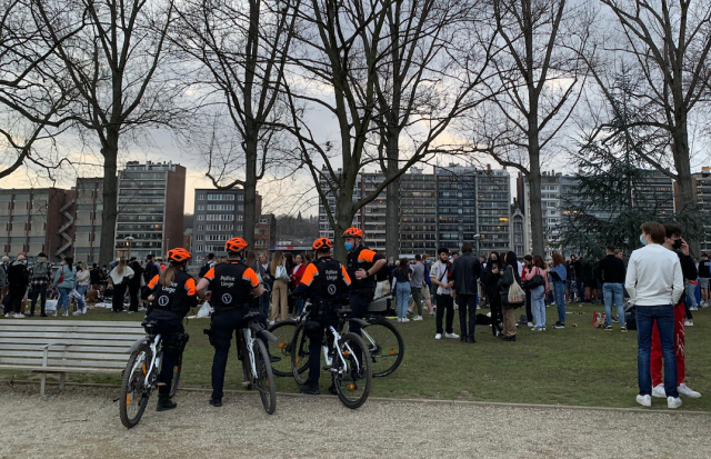 Le parc de la Boverie surveillé au lendemain du grand rassemblement