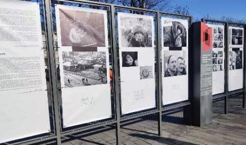 Le photographe liégeois Jim Sumkay expose ses clichés sur l'après-Maïdan à Kiev