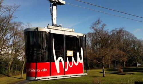 Le retour du téléphérique dans le ciel de Huy