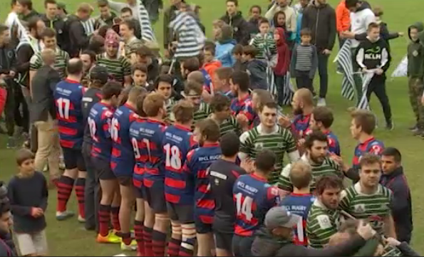 Le RFC Liège Rugby battu en finale de la Coupe de Belgique (vidéo)