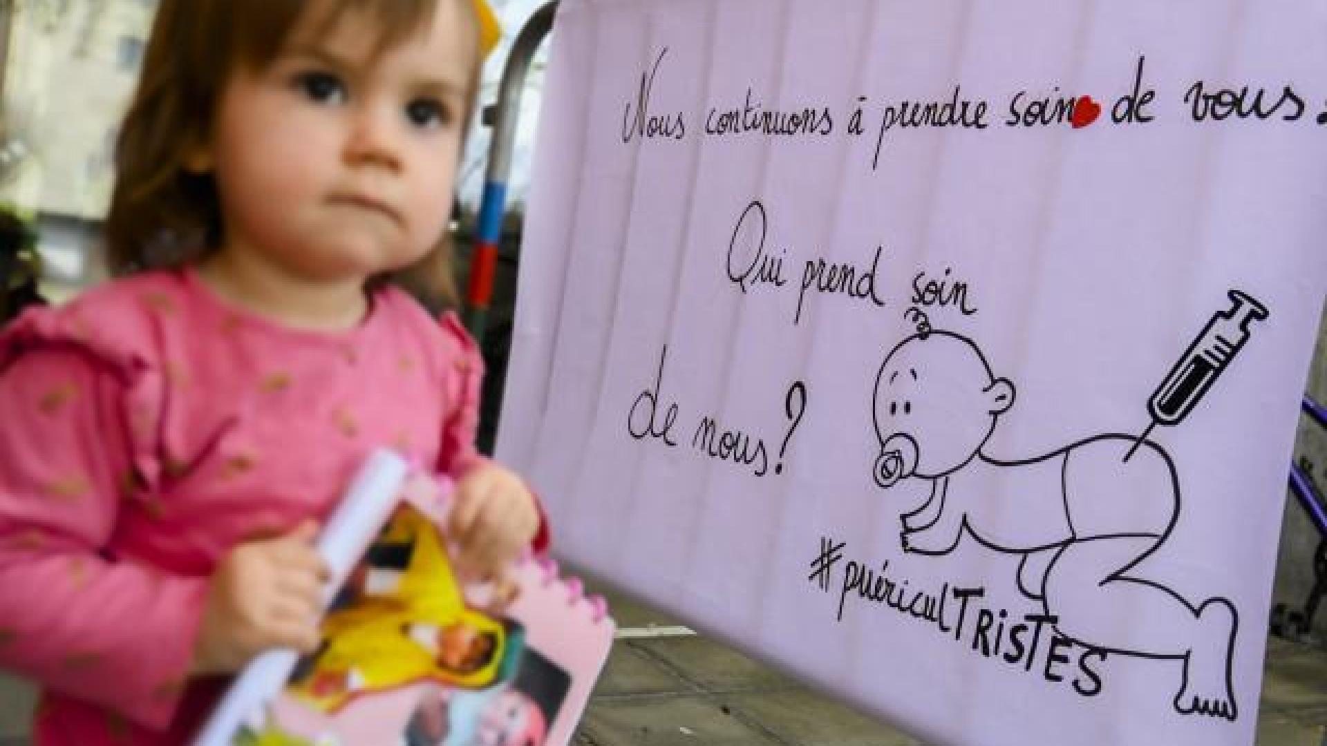 Le secteur de la petite enfance à l'arrêt ce mercredi