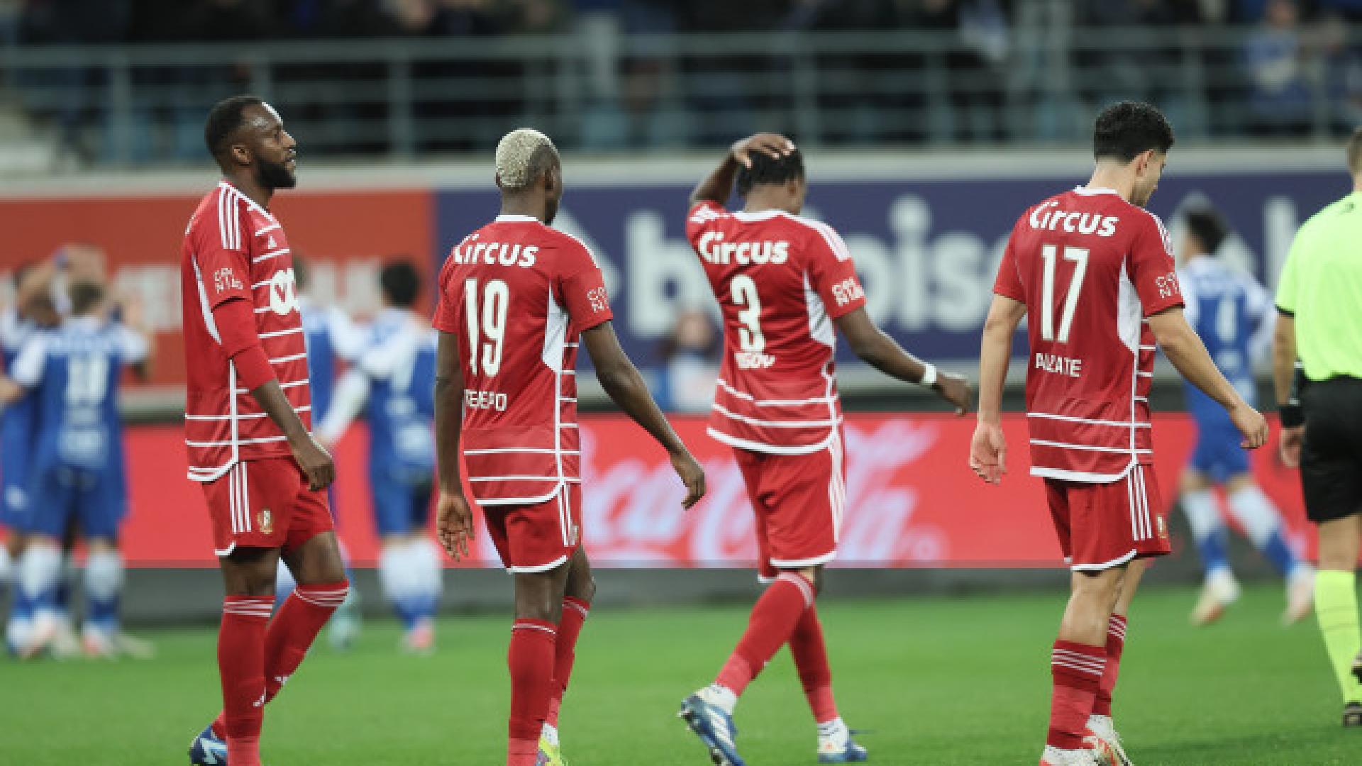 Le Standard assomé par La Gantoise en sept minutes (3-1)