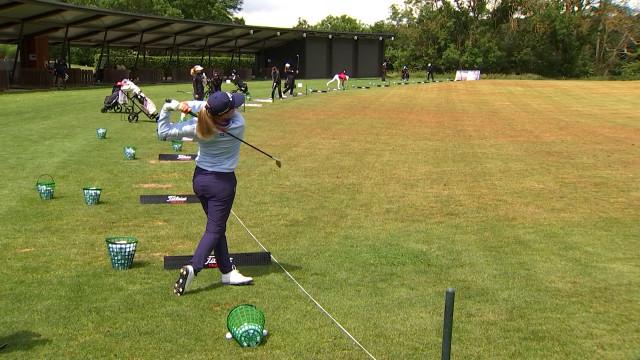Le top des golfeuses européennes sur les greens de Naxhelet
