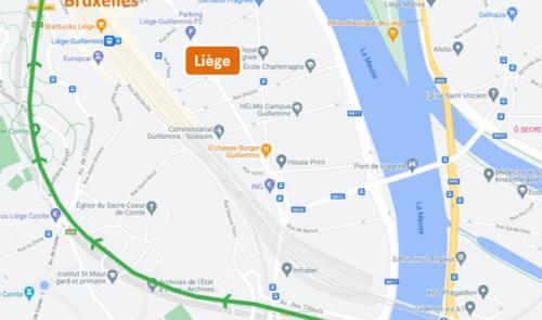 Le tunnel de Cointe à nouveau sur deux bandes vers Bruxelles