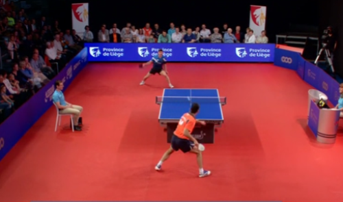 Legends Tour : les stars du tennis de table régalent le public