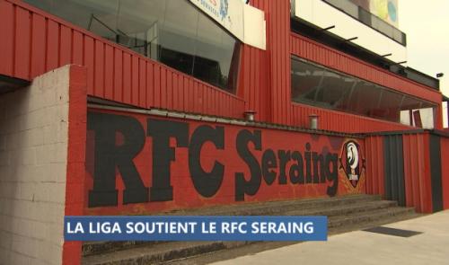 Les clubs espagnols soutiennent le RFC Seraing.