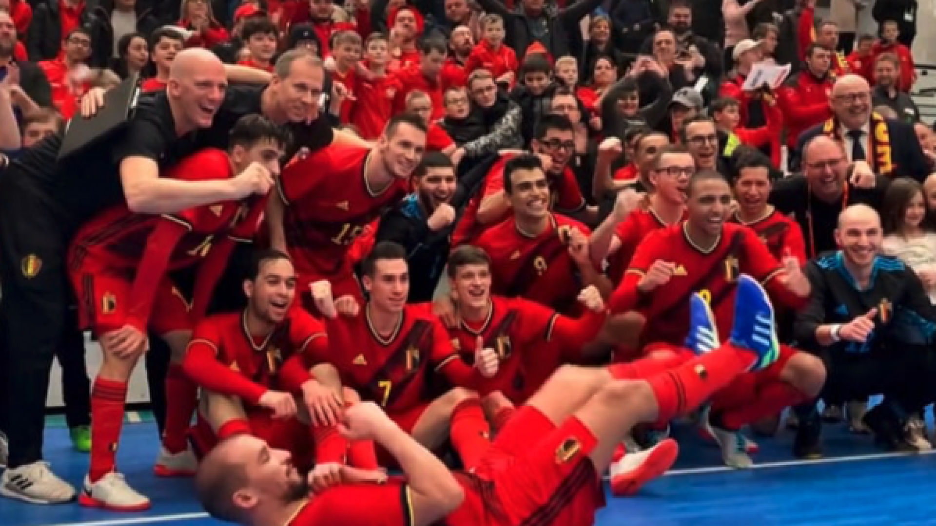 Les Diables Rouges lancent leur course à l'Euro à Liège