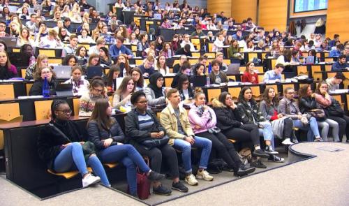 Les étudiants à la découverte d'ULiège 