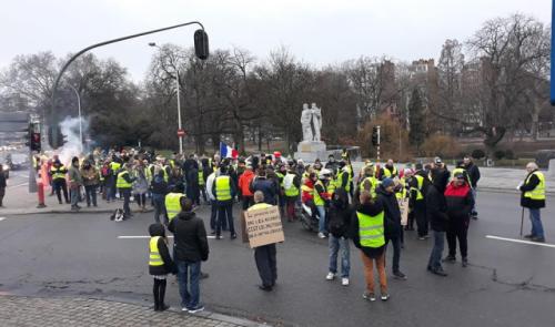 Les gilets jaunes manifestent à Liège ce samedi