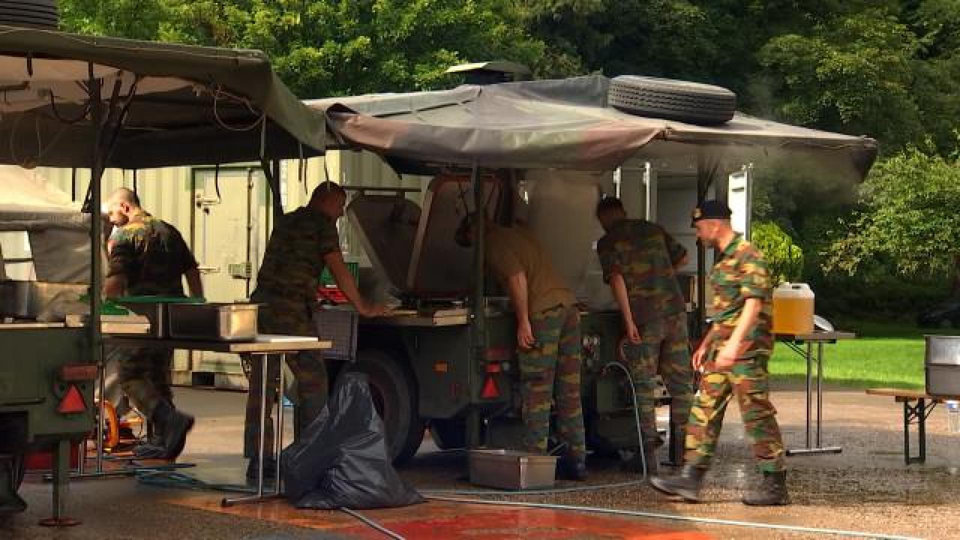 Les militaires de retour à Chaudfontaine  