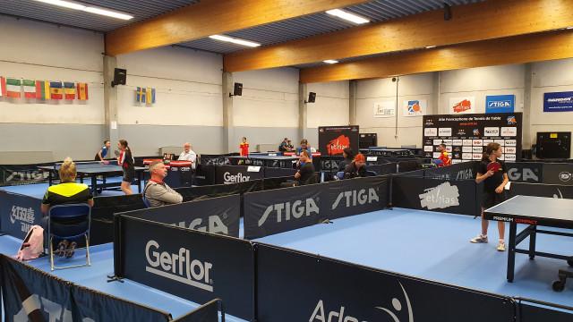 Les pépites du tennis de table européen à Blegny