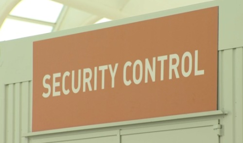 Les portiques de sécurité à Liège Guillemins