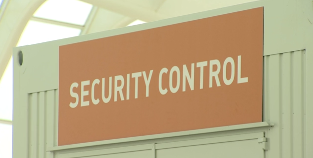 Les portiques de sécurité à Liège Guillemins