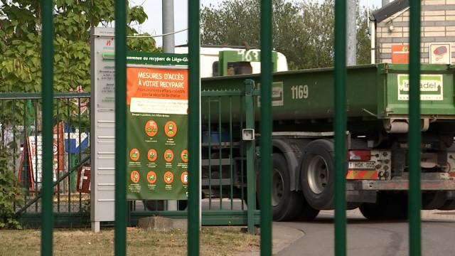 Les recyparcs Intradel sont saturés en Province de Liège
