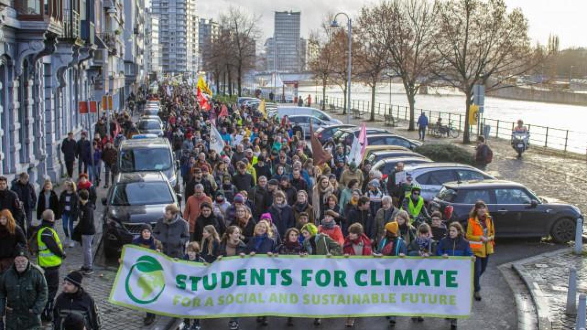 Liège : 1200 marcheurs pour le climat