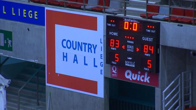 Liège Basket: défaite à la dernière seconde