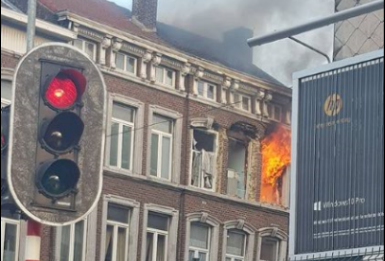Liège : une explosion de maison fait 2 blessés rue Gretry.