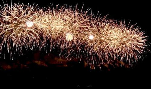 Liège : grand feu d'artifice pour le réveillon