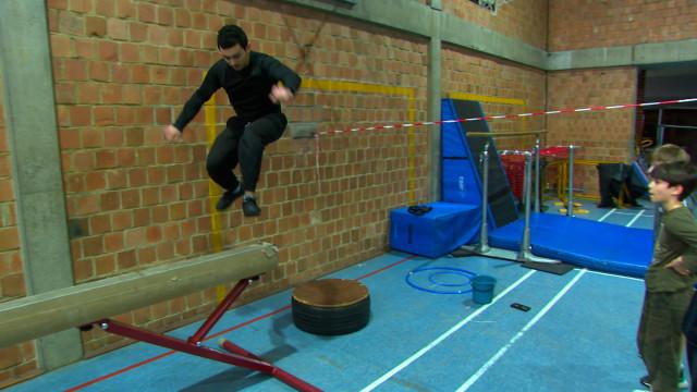 Liège: le stage de Parkour a fait le plein