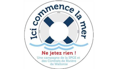 Liège met en oeuvre la campagne "Ici commence la mer. Ne jetez rien !"
