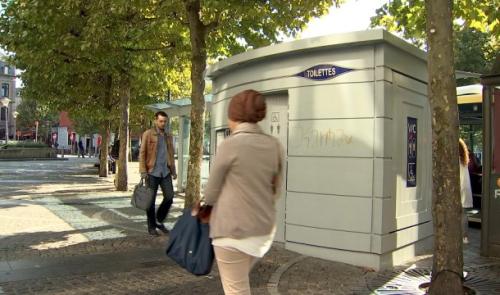 Liège : réflexion sur les toilettes publiques 