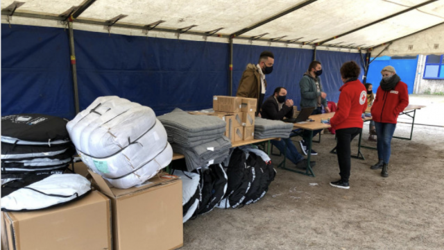 Liège: une aide quotidienne pour les SDF au Parc Astrid