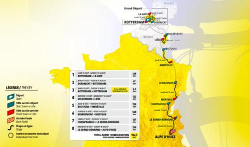 Liège ville arrivée d'une étape du Tour de France féminin 2024