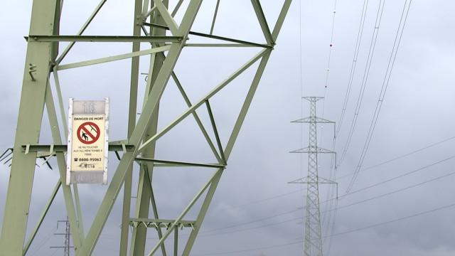 Ligne haute tension Gramme-Rimière renforcée