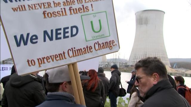 Manifestation contre la fermeture de Tihange 2