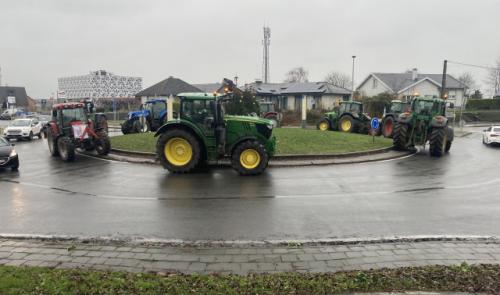 PAC : manifestation d'agriculteurs à Awans 