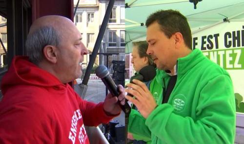 FGTB et CSC se mobilisent face à la crise 