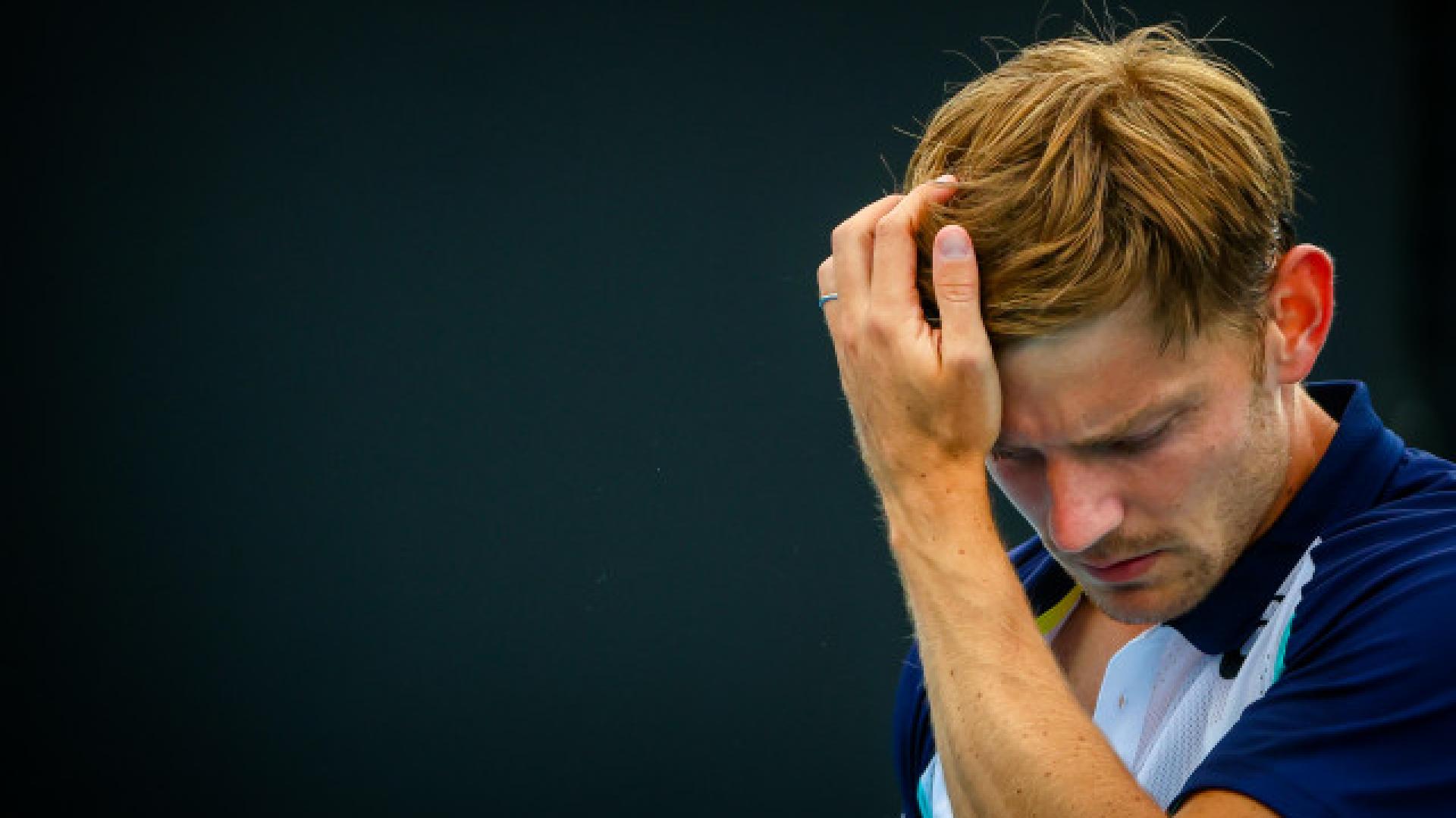 Masters 1000 Rome : Goffin, blessé au dos, s'incline en 2 sets