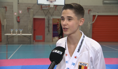 Matt Rombeaux, jeune prodige de karaté, double champion d'Europe !