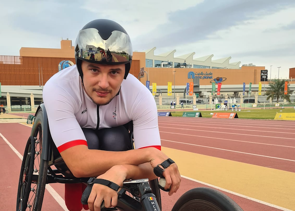 Maxime Carabin améliore son record du monde sur 200m