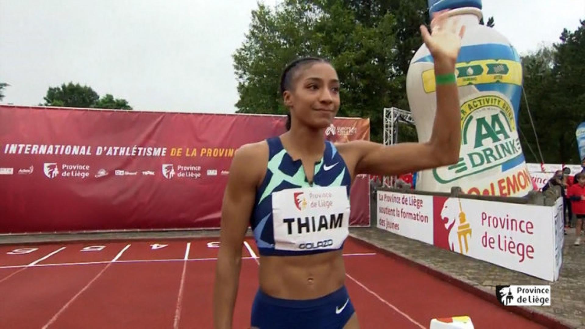 Meeting de Liège: Nafi Thiam se rassure dans le froid